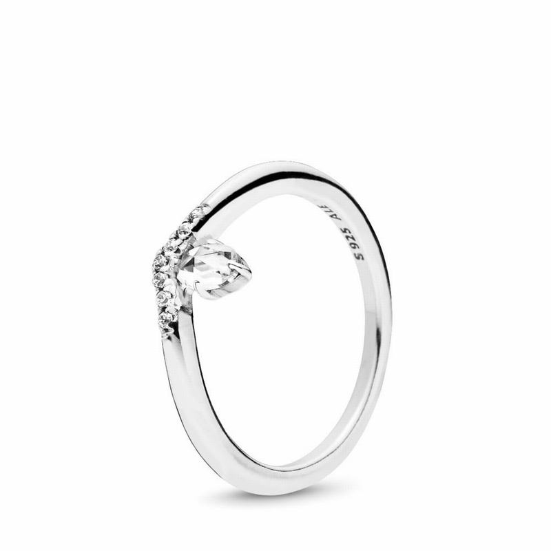 Pandora Classic Wish Stackable Ring Canada - Sterling Silver (24HEOKJIQ)